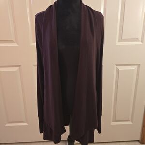 Athleta Size XS Plum Purple Cardigan